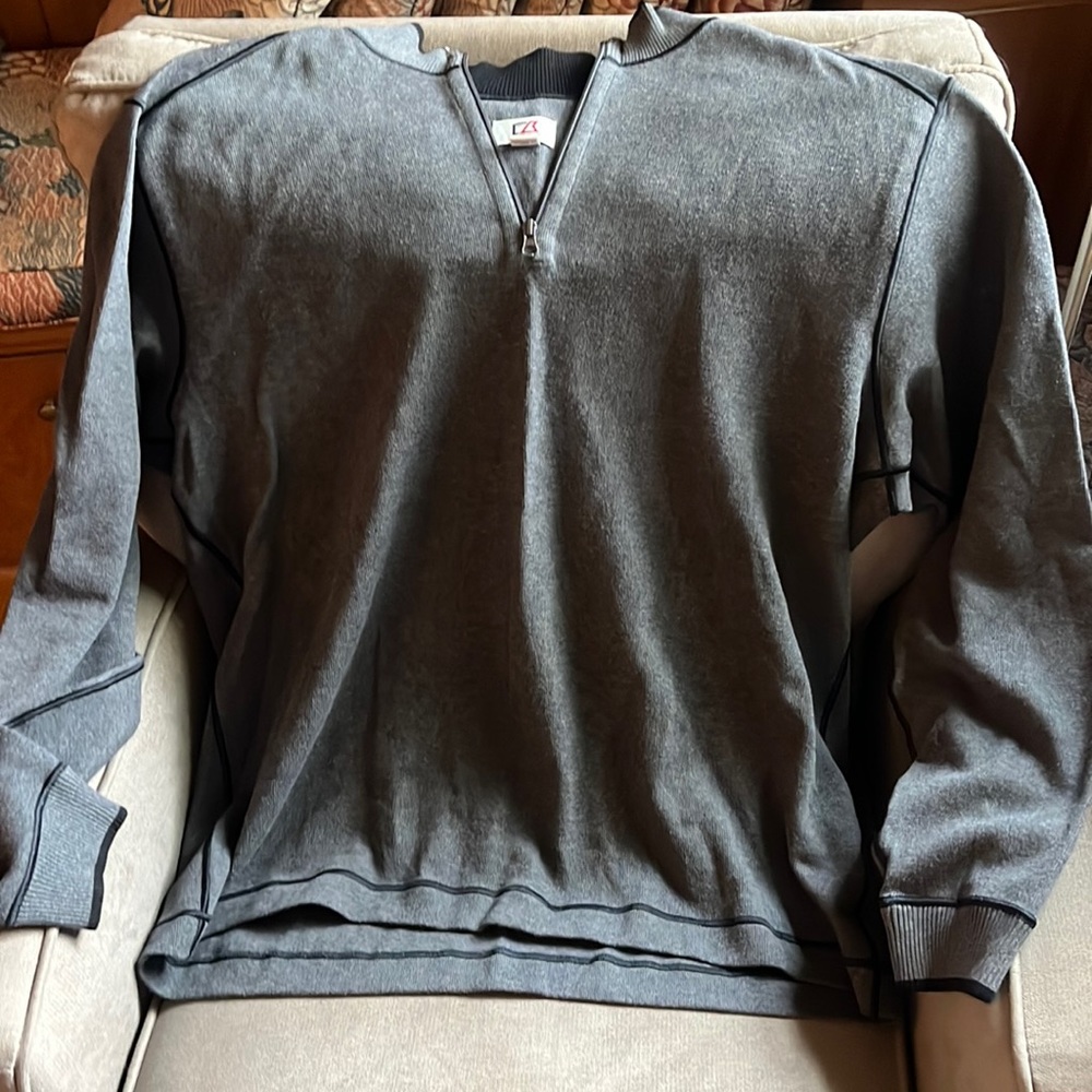 Men’s 1/4 zip pullover sweater